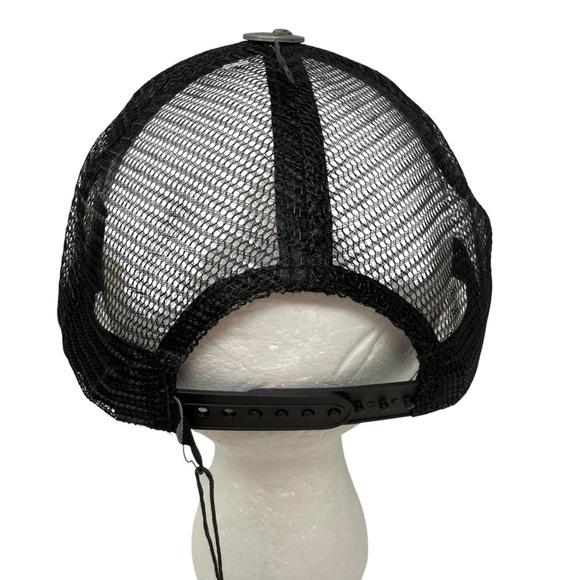 Ed Hardy Rhinestone Dragon Trucker Hat Black studs rhinestones NWT - Picture 4 of 10